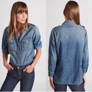Current/Elliott‎ The Perfect Shirt Denim Miner